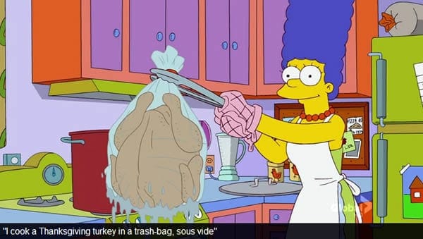 Marge Simpsons' Sous Vide Turkey