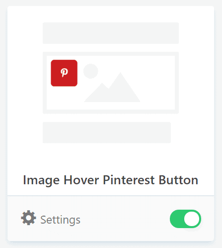 Screenshot of Image Hover Toolkit Option