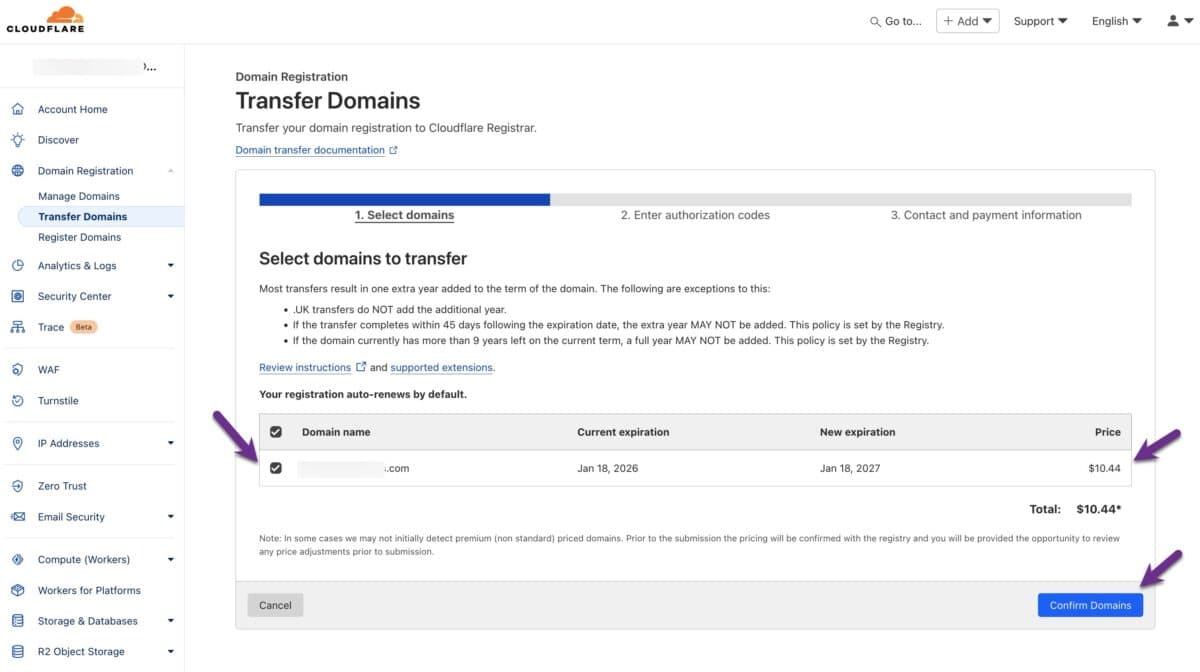 How to transfer your domain registration to cloudflare nerdpress 